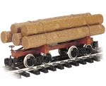 Bachmann Large Scale Skeleton Car With Logs 98490. Fixed Price $75.08.