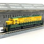 Kato Scale 176-3115 Reading Bee Line Emd SD45 Diesel Locomotive 7602 Std Dc. Fixed Price $109.99.