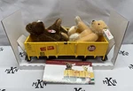 Lgb 44210 Yellow Steiff Gondola Car With Teddy Bear Scale Gift. Fixed Price $158.86.