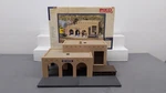 Piko 62252 Bahnof "las Cruces" Station Building Kit-assembled Ex/box. Fixed Price $206.79.