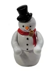 Lionel 87212 Large Scale Santa Snowman Hand Car Figure. Fixed Price $12.50.