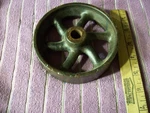 Vintage Antique Fairbanks Weight Platform Scale 5 Wheel Cast Iron Usa (parts). Fixed Price $24.99.