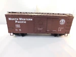 Usa Trains R19075 G Scale Steel Box Car North Western Pacific #1992. Fixed Price $74.25.