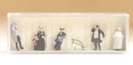 Preiser 12176 Ho Scale 1:87 Train Station Waiting People Figures Around 1900. Fixed Price $29.56.