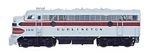 Intermountain Scale 69207 Burlington - Cb&q C&s Emd F7A Locomotive. Fixed Price $219.95.