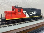 Canadian National GP9M Low Hood Switcher -dc W/headlight Scale " Map New. Fixed Price $164.95.