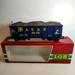 Lgb 4076D 02 Santa Fe 4976 Hopper - Used Opened Box As Pictured. Fixed Price $117.00.