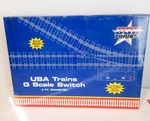 Usa Trains R81205 Scale Right Remote Switch 4FT Brass Rail Illuminated New Nib. Fixed Price $89.95.