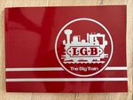 Lgb The Big Train Lehmann C1980 Catalog Large-scale Rnberg Model Railways. Fixed Price $12.95.