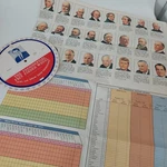 Vintage 1972 Presidential Election Kit Fact Finder Wheel Map Chart Fold-out Usa. Fixed Price $24.99.
