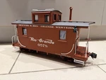 Accucraft 1:20.3 D&rgw Short Caboose Ams / FN3 Scale No. 0578 (no Box). Fixed Price $449.07.
