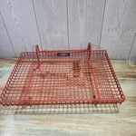 Vintage Serv Food Tray Carhop Coated Metal Orange Kansas Restaurant Usa. Fixed Price $65.00.