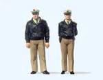 Preiser 63100 Gauge - Scale 1:32 Police Officers Standing. Green Uniform. Brd. Fixed Price $29.99.