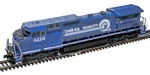Atlas Ho Scale Master Silver Ge Dash 8-40CW Standard Dc Conrail #6201. Fixed Price $167.44.