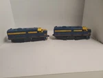 Postwar Lionel #204 Santa Fe Aa Unit Diesel Locomotive Set Tested Running. Fixed Price $224.99.