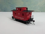 Bachmann 18437 Ho Silver Series Bobber Caboose Ligonier Valley #57 Metal Wheels. Fixed Price $14.16.