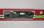 Lgb 4058 Trafo-union 8-AXLE Depressed Center Flatcar W/ Transformer Load. Fixed Price $230.00.