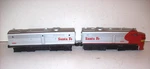Lionel Late Postwar Santa Fe #8861 And #8862 Alco Ab Units. Fixed Price $99.00.