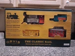 Vintage 1956 Orvis The Classic Rail G-scale Train Set Battery Operated Box. Fixed Price $59.99.