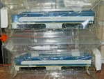 Mth Ho Missouri Pacific Diesel Engine Set, Sound, A-unit, 80-2283-1T, 80-2283-1L. Fixed Price $375.00.
