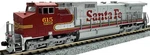 Kato 1763515DCC Scale Locomotive Ge C44-9W Bnsf 615 "ex-sf 176-3515-DCC. Fixed Price $194.55.