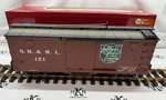Lgb 48670 Sandy River & Rangeley Lakes Boxcar Metal Wheels Knuckles #121 Scale. Fixed Price $129.00.