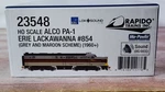 Rapido 28548 Ho Alco PA-1 Erie Lackawanna Rr Gray & Maroon W/ Dcc Lok Sound. Fixed Price $324.95.
