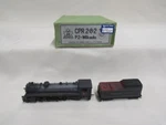 Van Hobbies Canadian Pacific Scale Brass Mikado Steam Locomotive And Tender. Fixed Price $450.00.