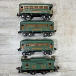 Lionel Prewar Gauge 253 Electric Loco 607 608 Passenger Train Set. Fixed Price $329.98.