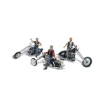 Woodland Scenics AS5344 N-scale Bad Boy Bikers (3) Riding Choppers Autoscenes. Fixed Price $20.87.