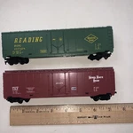 Ihc Ho Scale Box Cars Reading RDG107128, Nickel Plate Road NKP84096 LOT-OF-2 Nos. Fixed Price $18.95.