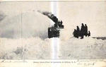 Milton North Dakota Postcard Usa Rotary Train Snow Plow Railroad 1907. Fixed Price $14.99.