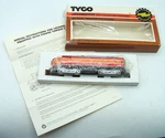 New Tyco Ho Scale Southern Pacific Shark Nose Diesel Locomotive Lighted #210. Fixed Price $70.00.