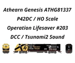 Athearn Genesis ATHG81337 Ho P42DC Amtrak Operation Lifesaver #203 Dcc TAUNAMI2. Fixed Price $319.99.