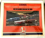 Lionel 6-11918, X1144, 1997 Service Exclusive Set Factory Sealed Box !!. Fixed Price $199.79.