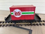 Vintage 1980S Lgb Lehmann Flat Container Car - West Germany Scale +fast Ship. Fixed Price $69.99.