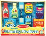 Melissa & Doug Wooden Pantry Products Play Food Set (9 Pcs). Fixed Price $39.99.