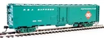 Walthers Proto 920-17323 Ho Scale 50' Express Reefer Railway "light Gree. Fixed Price $44.99.