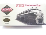 Proto 2000 FB2 Locomotive -undecorated Ho Scale Unpowered. Fixed Price $25.00.