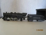 American Flyer, S Gauge, 302AC Loco & Tender. Fixed Price $30.00.