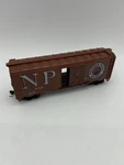 Northern Pacific Railway Brown Box Car W/kadee Usa Couplers. Fixed Price $12.97.