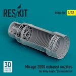Mirage 2000 Exhaust Nozzle For Kitty Hawk Zimimodel 1/32 Reskit RSU32-0156. Fixed Price $25.90.