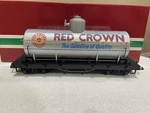 Lgb 4180, Red Crown Gasoline Tank Car, Scale. Fixed Price $70.00.