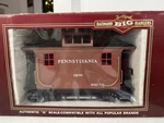 4 Wheel Bobber Caboose Pennyslvania Bachmann Big Haulers Scale Model Mib. Fixed Price $29.00.