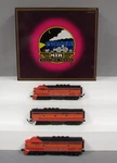 Mth 20-2199-1 Gauge Sp F-3 Aba Diesel Engine Set W/PS1 #6180/6181/8080 Ln/box. Fixed Price $321.06.