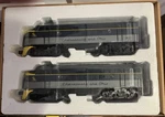 K-line Gauge #K2515IC Chesapeake & Ohio F7 Powered Diesel Set Nib. Fixed Price $450.00.