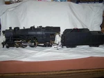 Scale Brass 4-4-2 Steam Locomotive PAINTED/UNLETTERED(DC/2 Rail). Fixed Price $150.00.