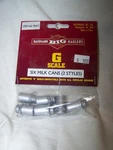 Bachmann #92413 G Scale Milk Cans Two Styles(pack Of 6). Fixed Price $7.50.