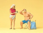 Preiser 45111 Campers Figures With Accessories (set Of 2). Fixed Price $53.86.