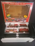 Tested Good 1996 New Bright Holiday Time Express Scale Train Set No 0181 W/box. Fixed Price $80.00.